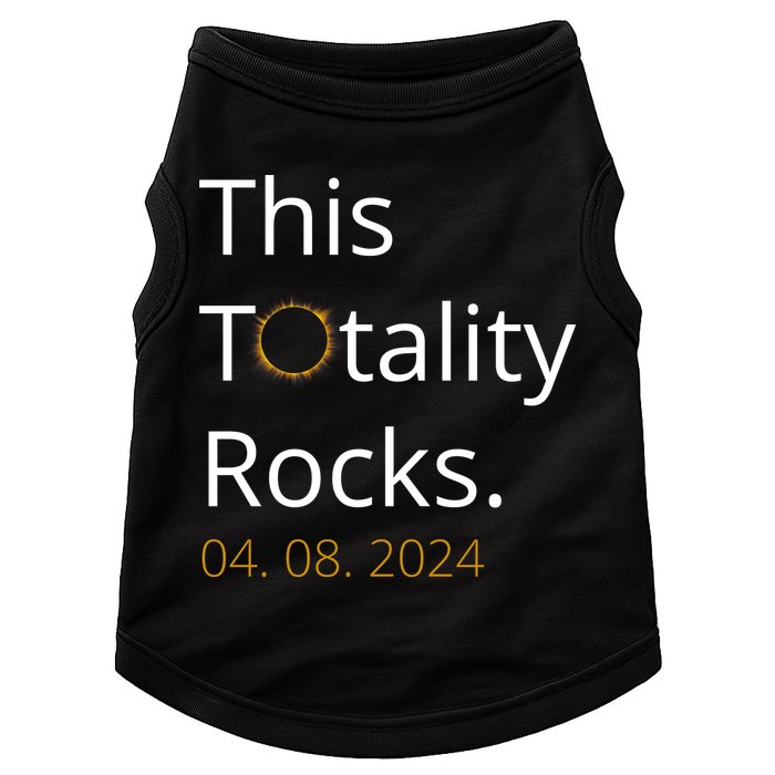 This Totality Rocks Solar Eclipse 2024 Doggie Tank