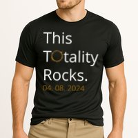 This Totality Rocks Solar Eclipse 2024 Cooling Performance Crew T-Shirt