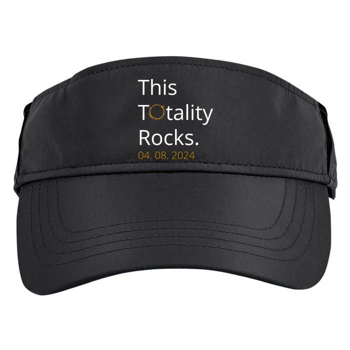 This Totality Rocks Solar Eclipse 2024 Adult Drive Performance Visor