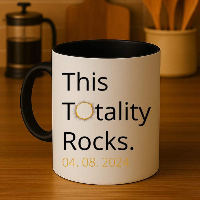 This Totality Rocks Solar Eclipse 2024 Mug