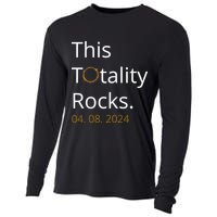 This Totality Rocks Solar Eclipse 2024 Cooling Performance Long Sleeve Crew