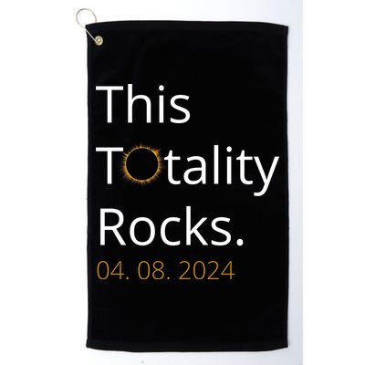 This Totality Rocks Solar Eclipse 2024 Golf Towel