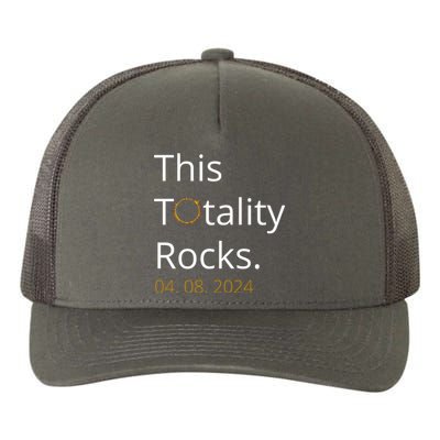 This Totality Rocks Solar Eclipse 2024 Yupoong Adult 5-Panel Trucker Hat