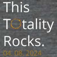 This Totality Rocks Solar Eclipse 2024 7-Panel Snapback Hat