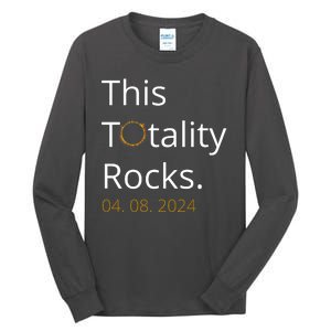 This Totality Rocks Solar Eclipse 2024 Tall Long Sleeve T-Shirt