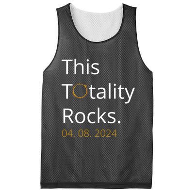 This Totality Rocks Solar Eclipse 2024 Mesh Reversible Basketball Jersey Tank