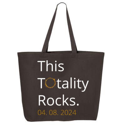 This Totality Rocks Solar Eclipse 2024 25L Jumbo Tote