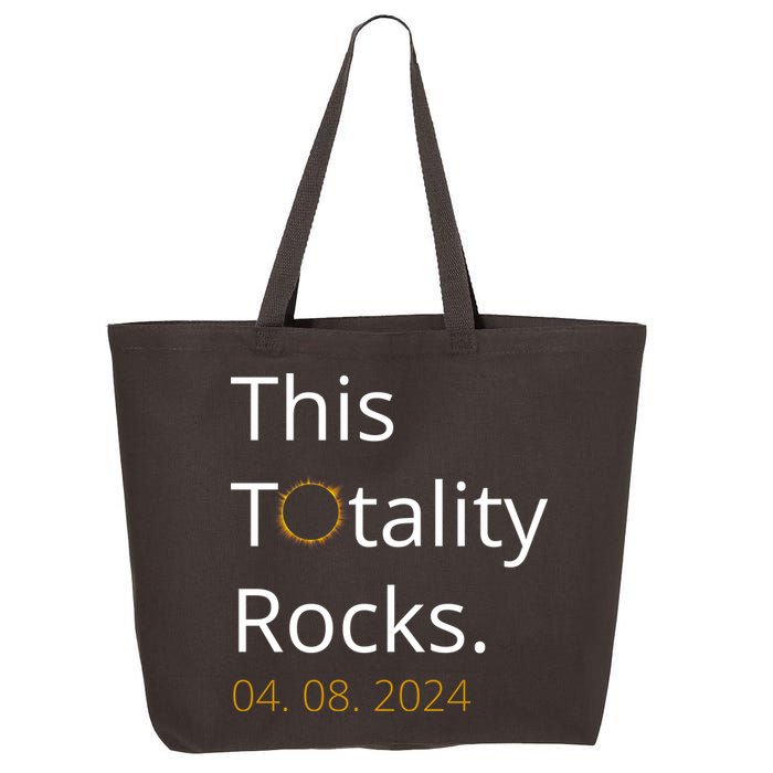 This Totality Rocks Solar Eclipse 2024 25L Jumbo Tote