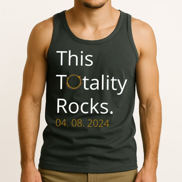 This Totality Rocks Solar Eclipse 2024 Tank Top