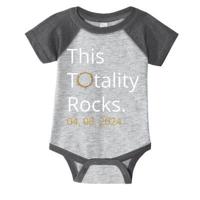 This Totality Rocks Solar Eclipse 2024 Infant Baby Jersey Bodysuit
