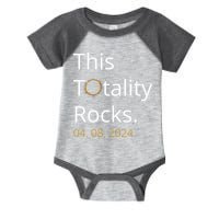 This Totality Rocks Solar Eclipse 2024 Infant Baby Jersey Bodysuit