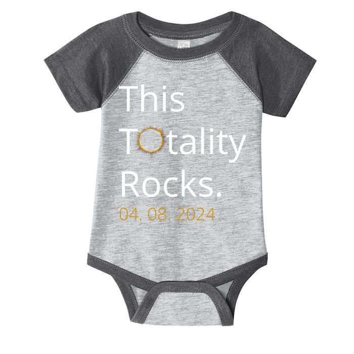 This Totality Rocks Solar Eclipse 2024 Infant Baby Jersey Bodysuit