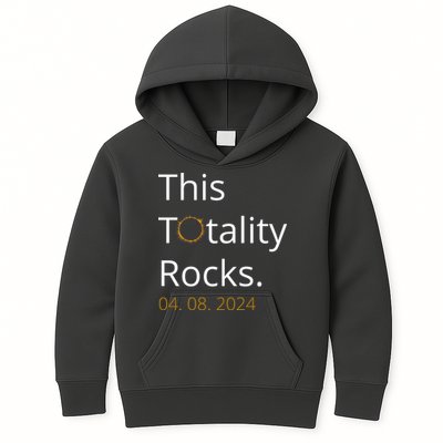This Totality Rocks Solar Eclipse 2024 Kids Hoodie