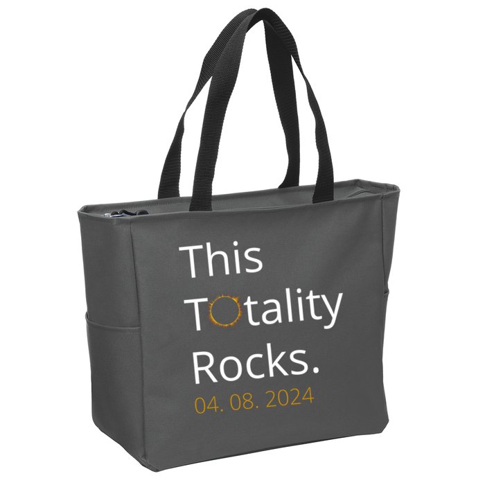This Totality Rocks Solar Eclipse 2024 Zip Tote Bag
