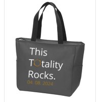 This Totality Rocks Solar Eclipse 2024 Zip Tote Bag