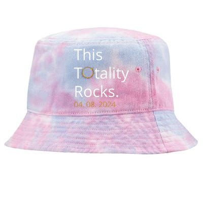 This Totality Rocks Solar Eclipse 2024 Tie-Dyed Bucket Hat