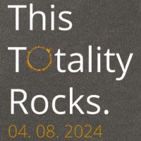 This Totality Rocks Solar Eclipse 2024 Cotton Canvas Backpack