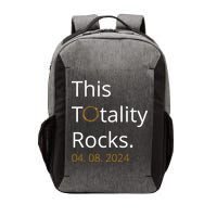 This Totality Rocks Solar Eclipse 2024 Vector Backpack