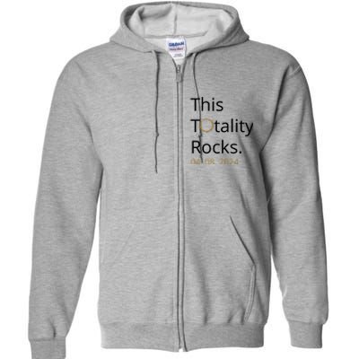 This Totality Rocks Solar Eclipse 2024 Full Zip Hoodie