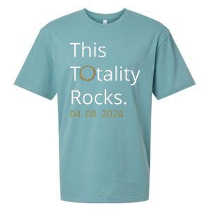 This Totality Rocks Solar Eclipse 2024 Sueded Cloud Jersey T-Shirt