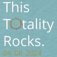 This Totality Rocks Solar Eclipse 2024 Sueded Cloud Jersey T-Shirt