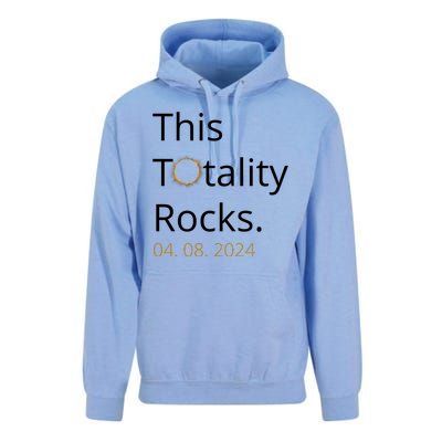 This Totality Rocks Solar Eclipse 2024 Unisex Surf Hoodie