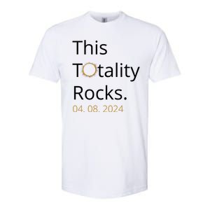 This Totality Rocks Solar Eclipse 2024 Softstyle CVC T-Shirt