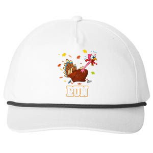 Thanksgiving Turkey Running Outfit Gear Costume Turkey Trot Snapback Five-Panel Rope Hat