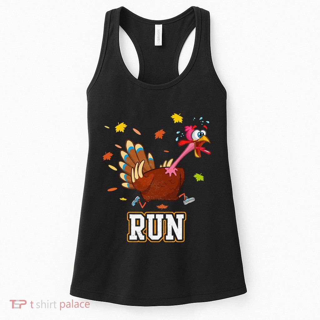 Thanksgiving Turkey Running Outfit Gear Costume Turkey Trot Womens Tank Top