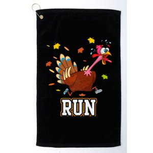 Thanksgiving Turkey Running Outfit Gear Costume Turkey Trot Platinum Collection Golf Towel