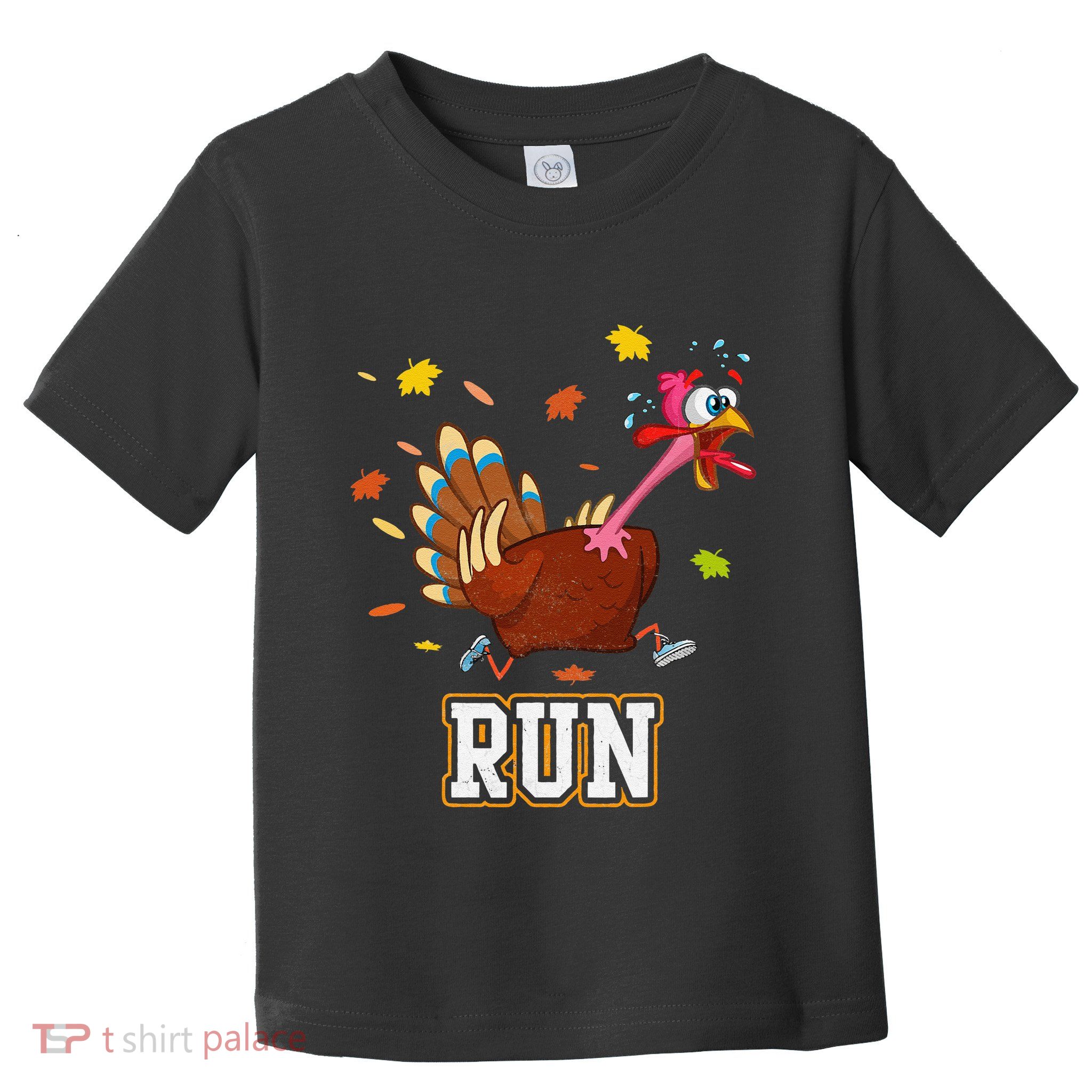 Thanksgiving Turkey Running Outfit Gear Costume Turkey Trot Toddler T-Shirt