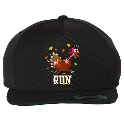 Thanksgiving Turkey Running Outfit Gear Costume Turkey Trot Wool Snapback Cap