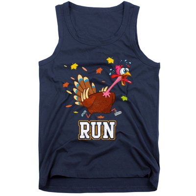 Thanksgiving Turkey Running Outfit Gear Costume Turkey Trot Tank Top