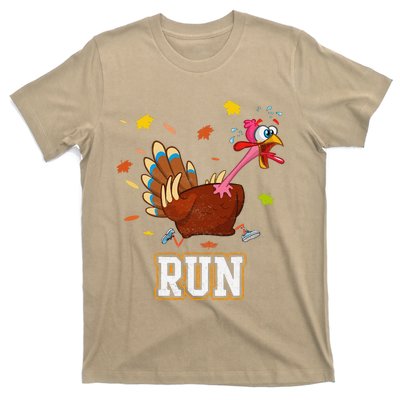 Thanksgiving Turkey Running Outfit Gear Costume Turkey Trot T-Shirt