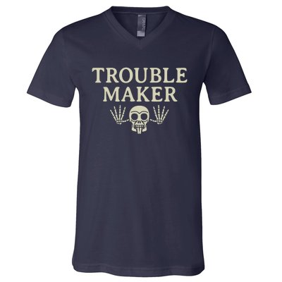 Troublemaker V-Neck T-Shirt