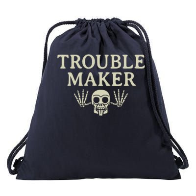 Troublemaker Drawstring Bag