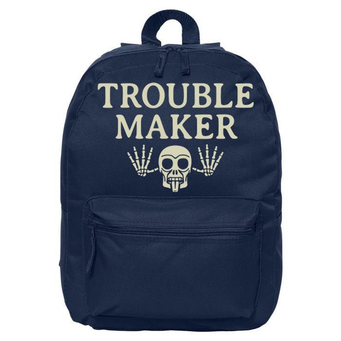 Troublemaker 16 in Basic Backpack