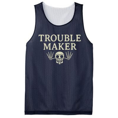 Troublemaker Mesh Reversible Basketball Jersey Tank