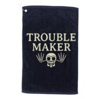 Troublemaker Platinum Collection Golf Towel