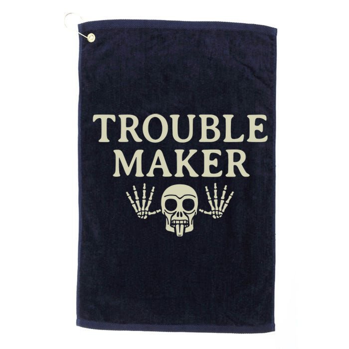 Troublemaker Platinum Collection Golf Towel