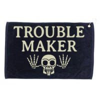 Troublemaker Grommeted Golf Towel