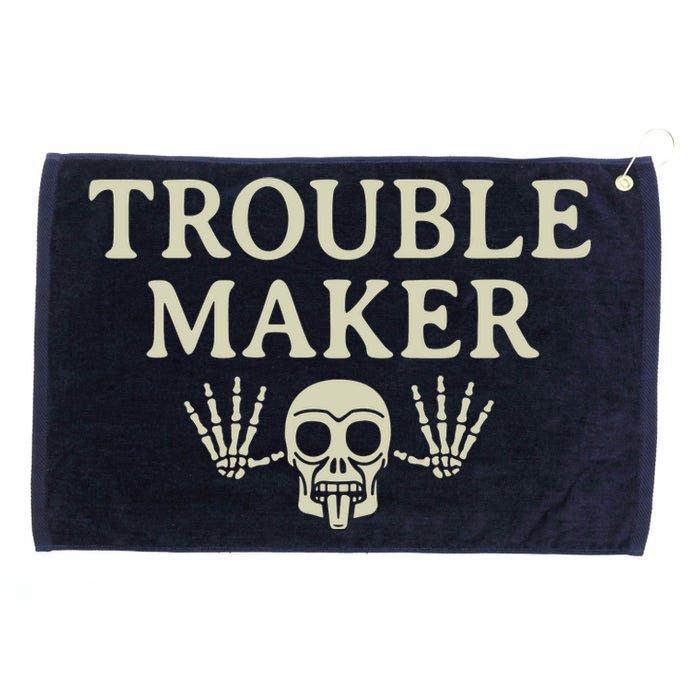 Troublemaker Grommeted Golf Towel