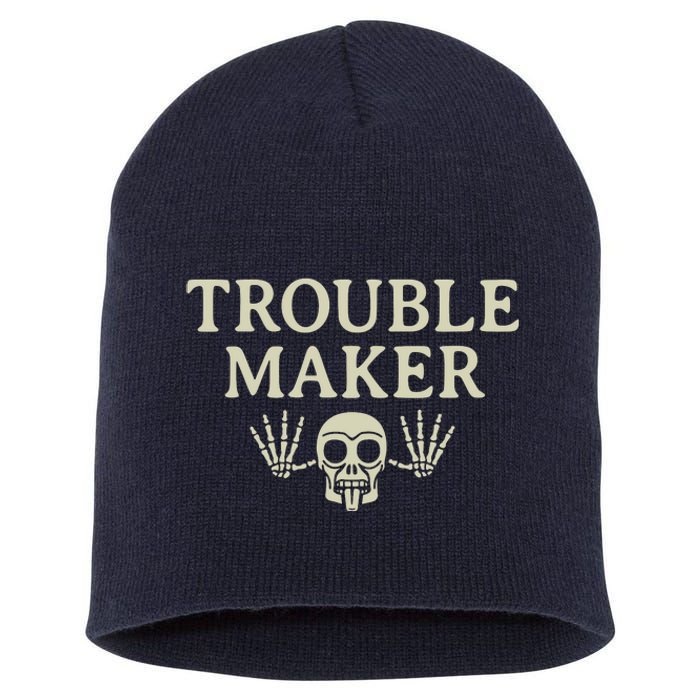 Troublemaker Short Acrylic Beanie