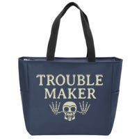 Troublemaker Zip Tote Bag