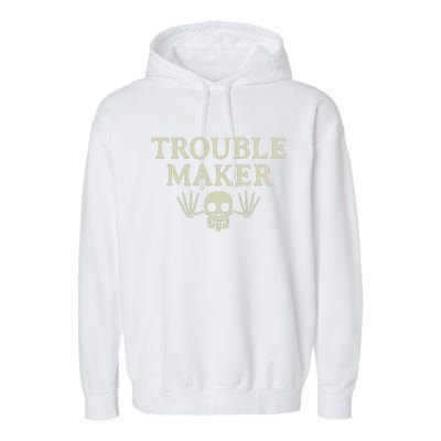 Troublemaker Garment-Dyed Fleece Hoodie