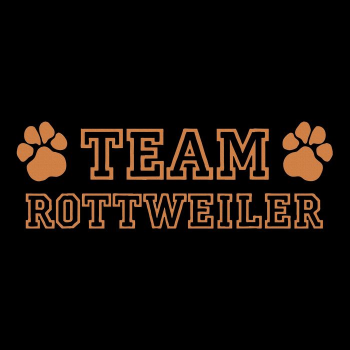 Tina Team Rottweiler Dog Breeds Drawstring Bag