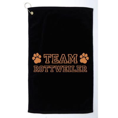 Tina Team Rottweiler Dog Breeds Golf Towel