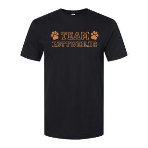 Tina Team Rottweiler Dog Breeds Softstyle CVC T-Shirt