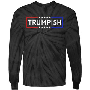 Trumpish Tie-Dye Long Sleeve Shirt