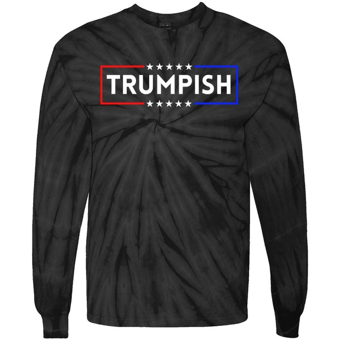 Trumpish Tie-Dye Long Sleeve Shirt